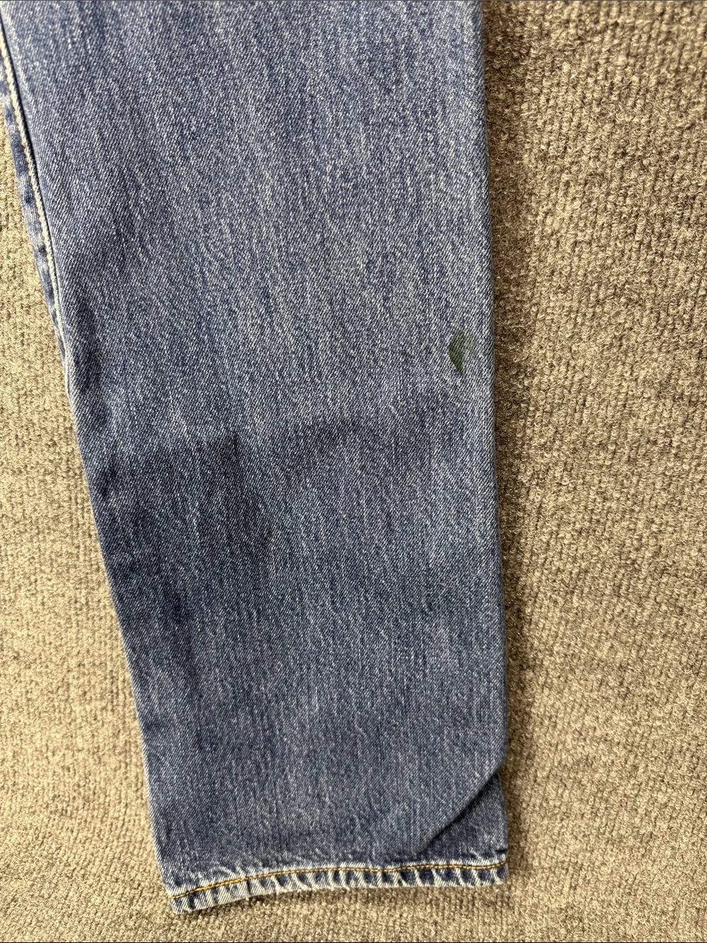 Vintage 501 Levi's Button Fly Denim Jeans W28 L34 8/2007